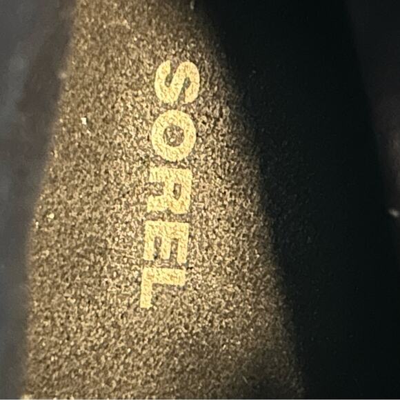 Sorel Lexie Wedge Boots Tobacco Brown Winter Waterproof Size 11 - Picture 9 of 12